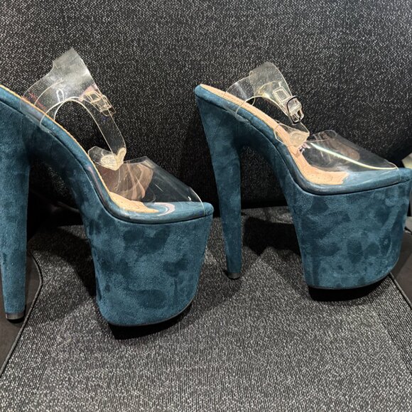 Unworn Leonie Classic Stiletto - FS - 8 INCH - UK6 / EU39 / US8 / AU8 - Picture 3 of 5